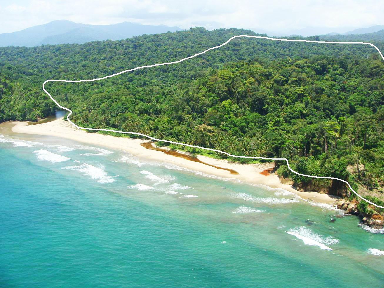 Beachfront Caribbean Property For Sale, Calovebora, Santa Fe, Veraguas, Panama