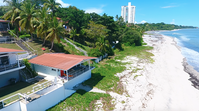 beachfront home in playa corona Panama